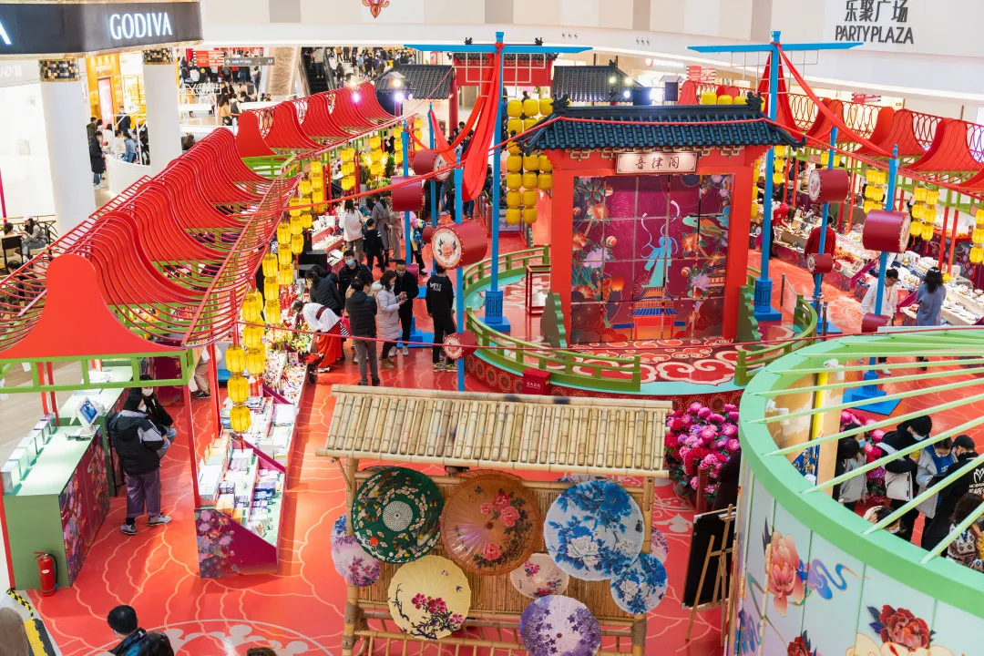 國風年宵創(chuàng)意市集活動策劃活脫脫的一場大型春節(jié)園游會，熱鬧繁華