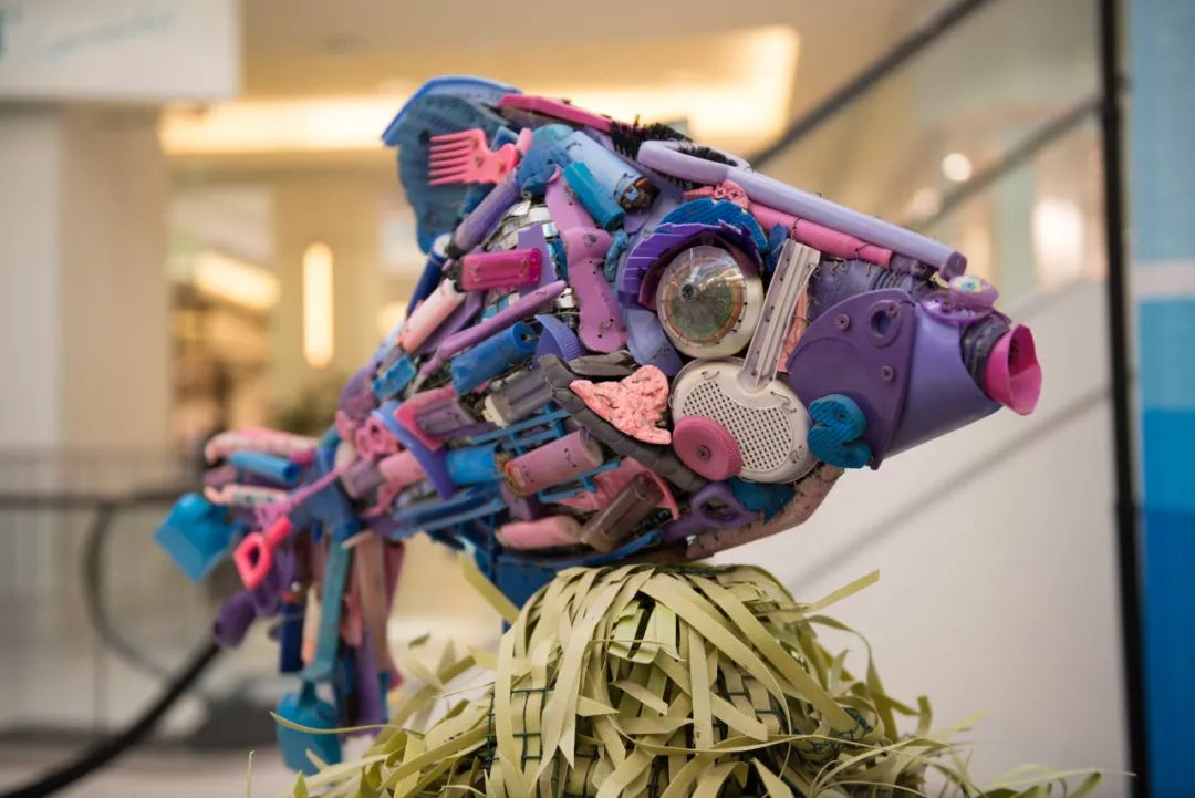 海洋垃圾藝術展覽活動策劃的每一件作品都讓人驚嘆不已！