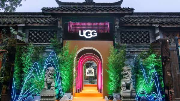 UGG FEEL HOUSE主題快閃店活動策劃了多重感官互動的破圈融合空間